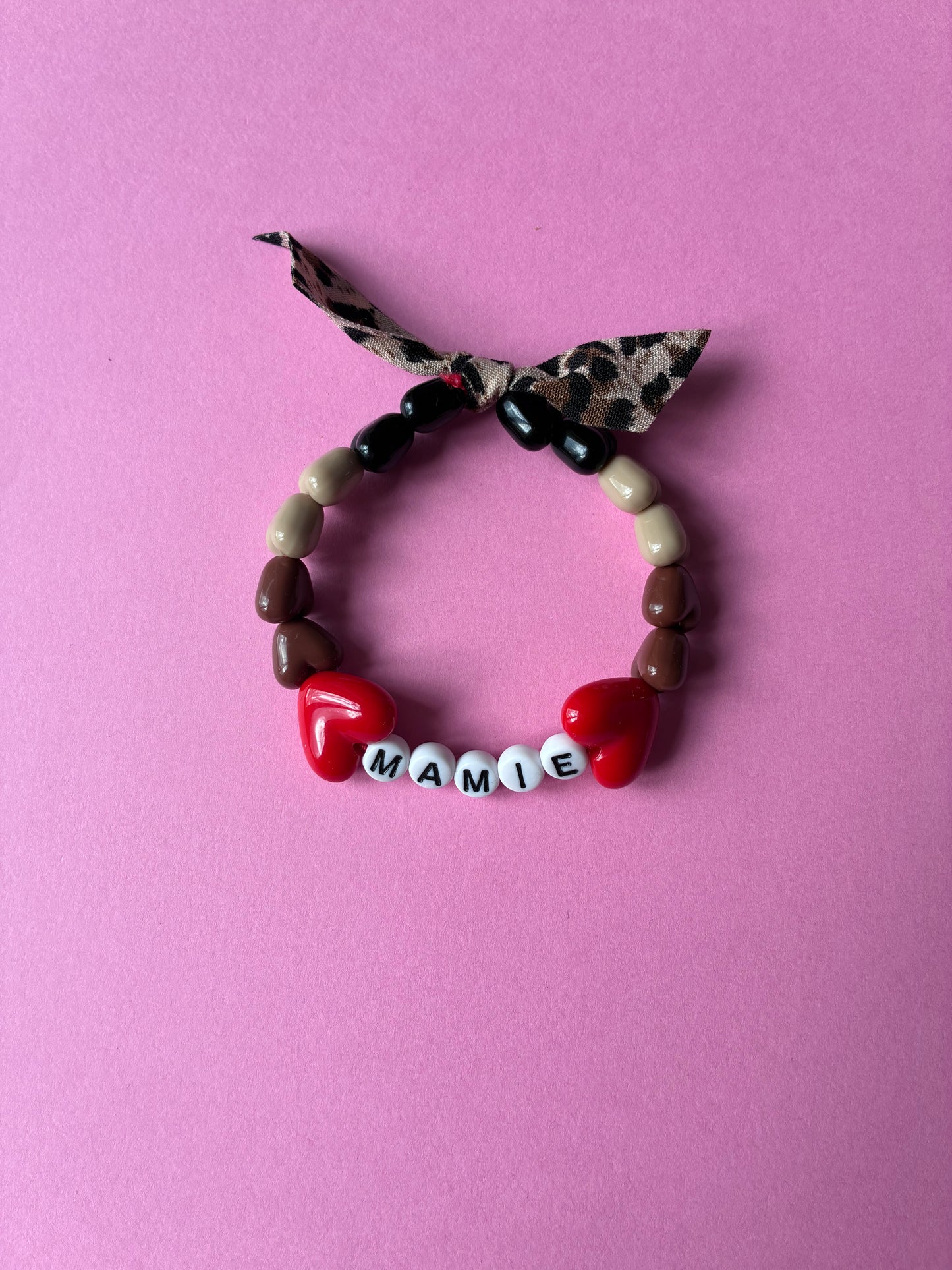 Bracelet MAMIE léopard