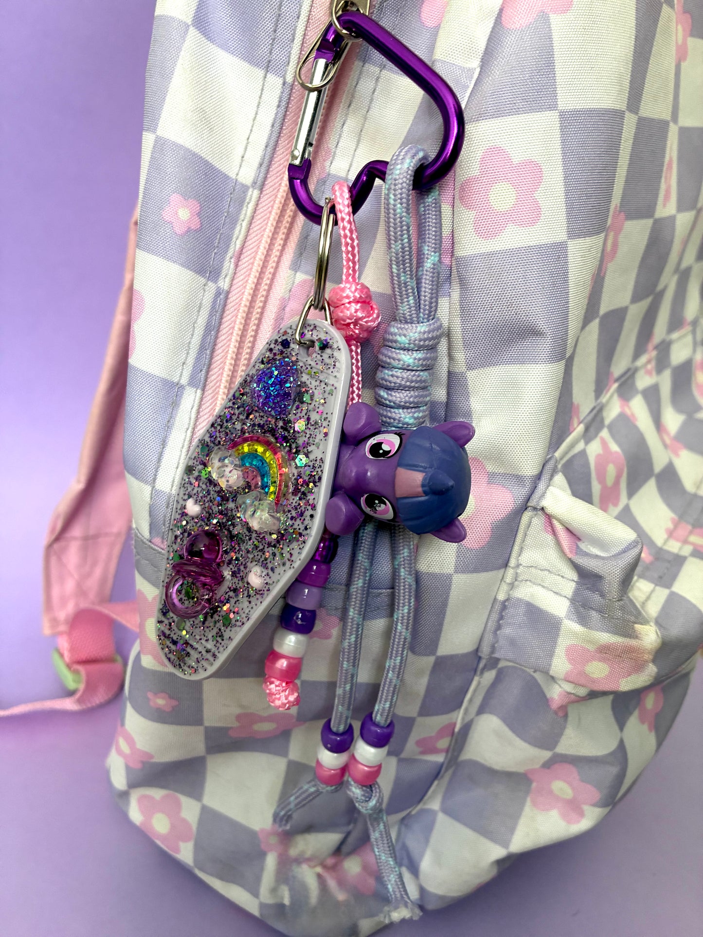 Grigri LITTLE PONY violet 💜🌈