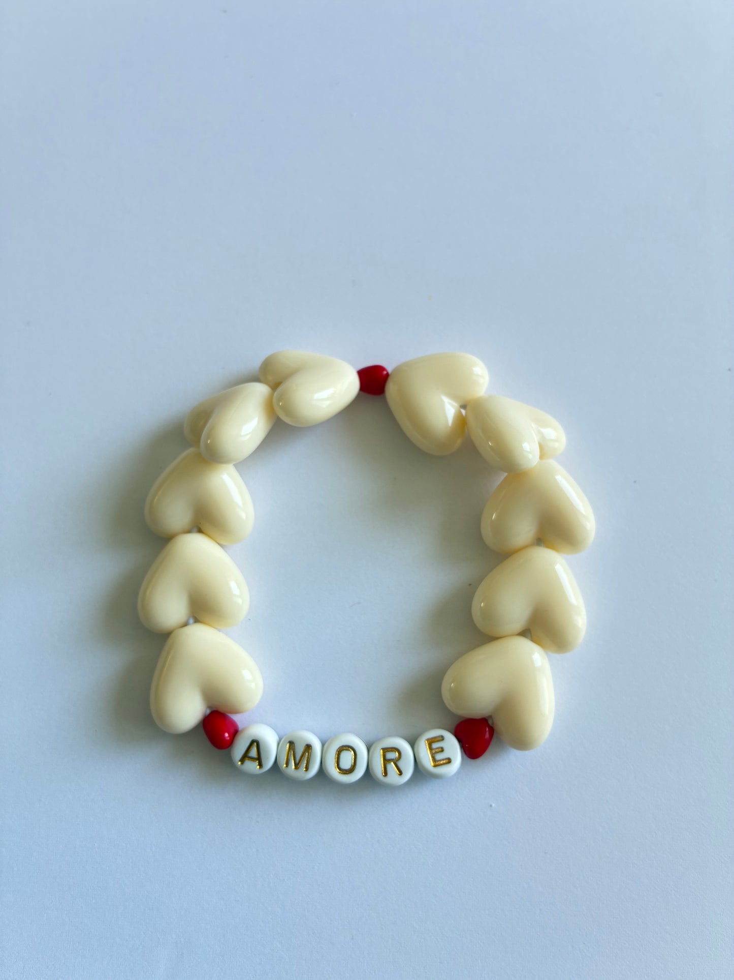 Bracelet AMORE beige ❤️