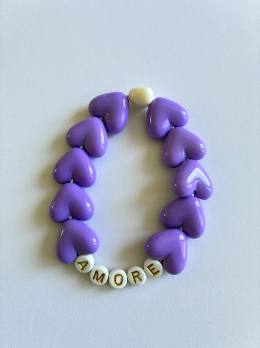 Bracelet AMORE violet 💜