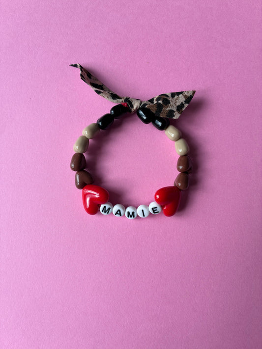 Bracelet MAMIE léopard