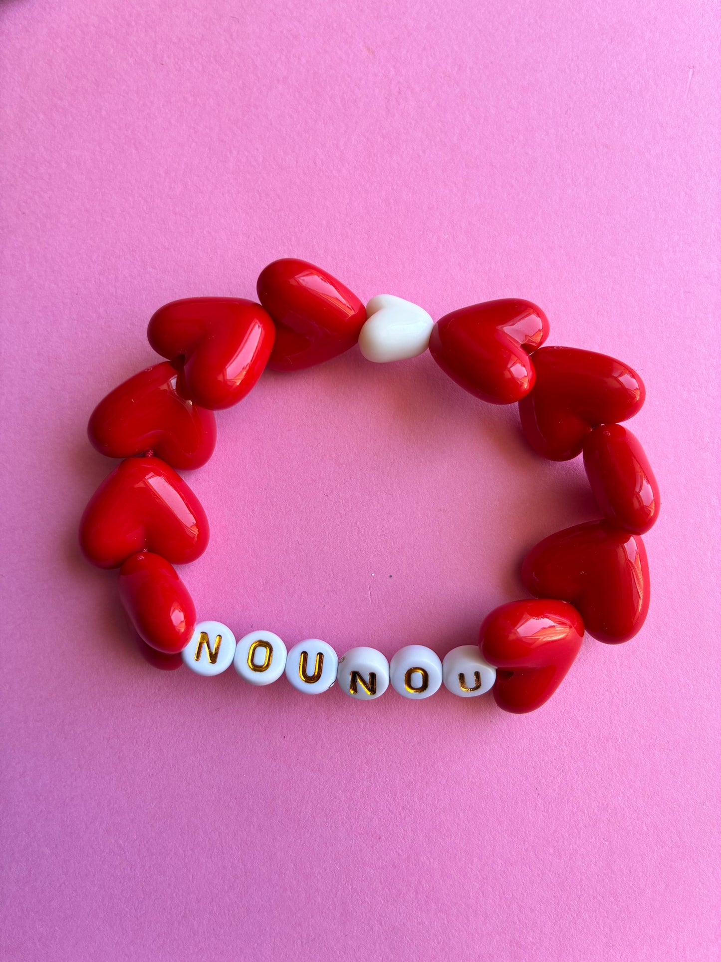 Bracelet Nounou rouge