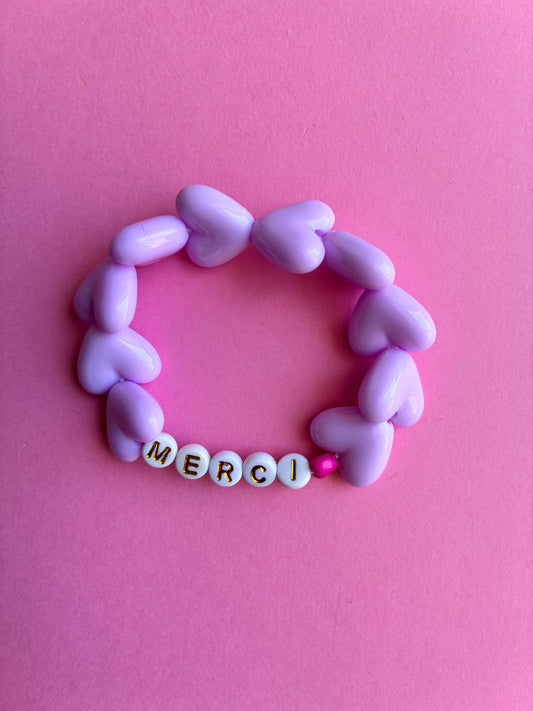 Bracelet Merci Lila