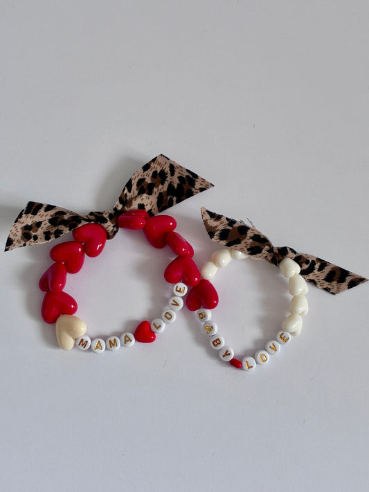 Bracelet Duo MÈRE/FILLE  LÉOPARD