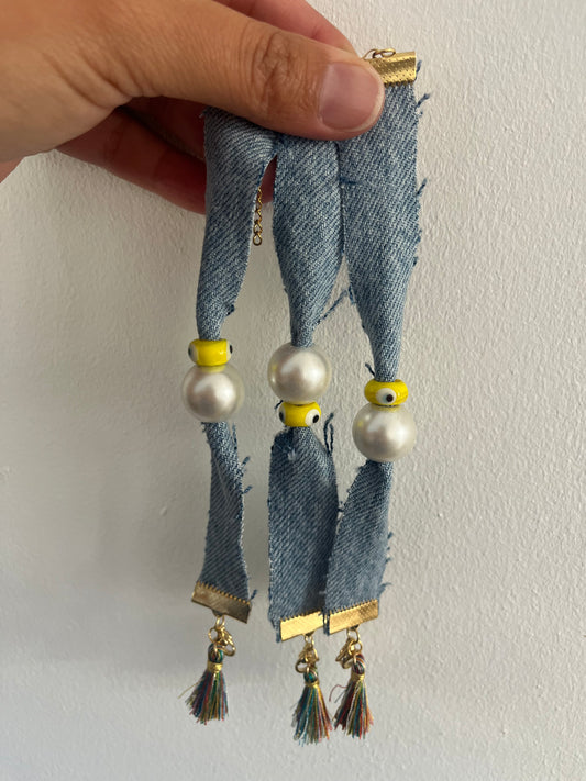 Bracelet en jeans Élya