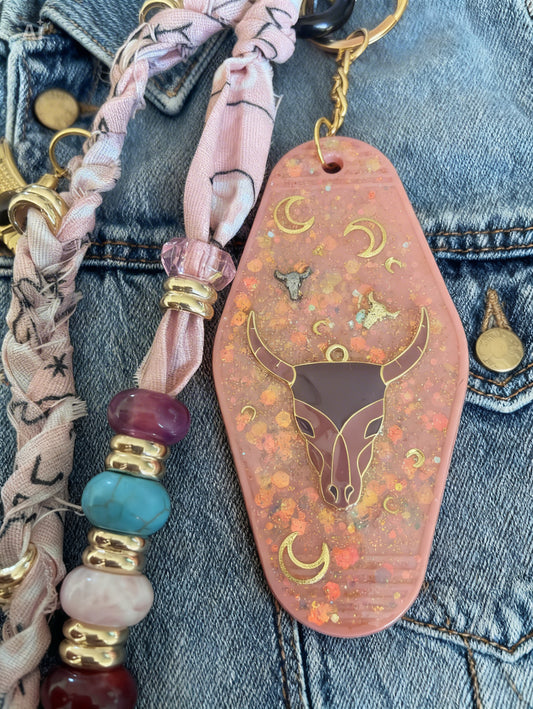Grigri Navajo Noir Rose poudré